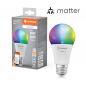Preview: LEDVANCE SMART+ SMART+ MATTER Classic A60 LED-Lampe 9W Multicolor E27 2700-6500K